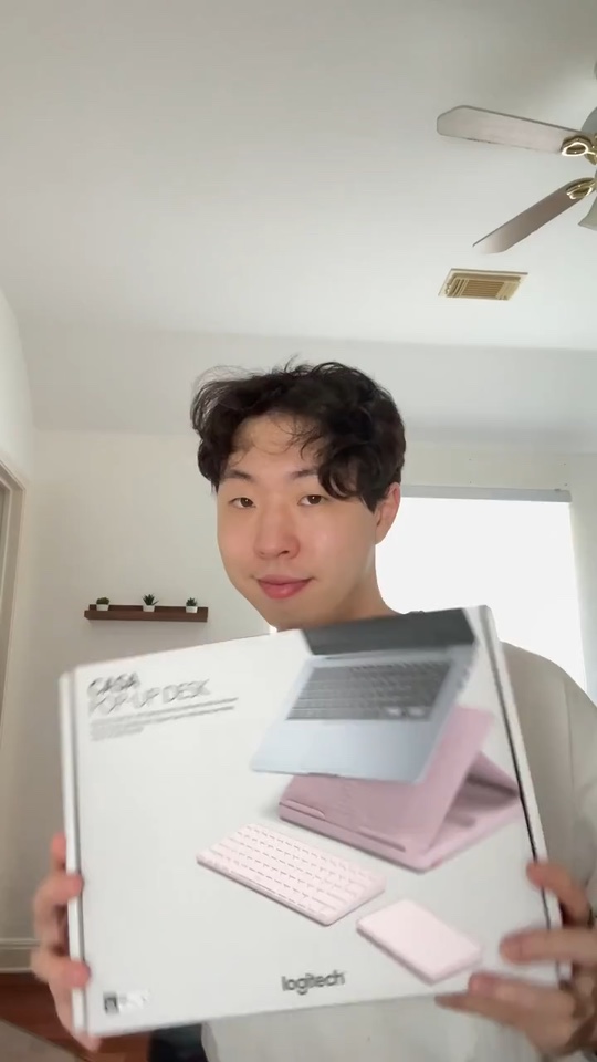 Bryan demonstrating Logitech